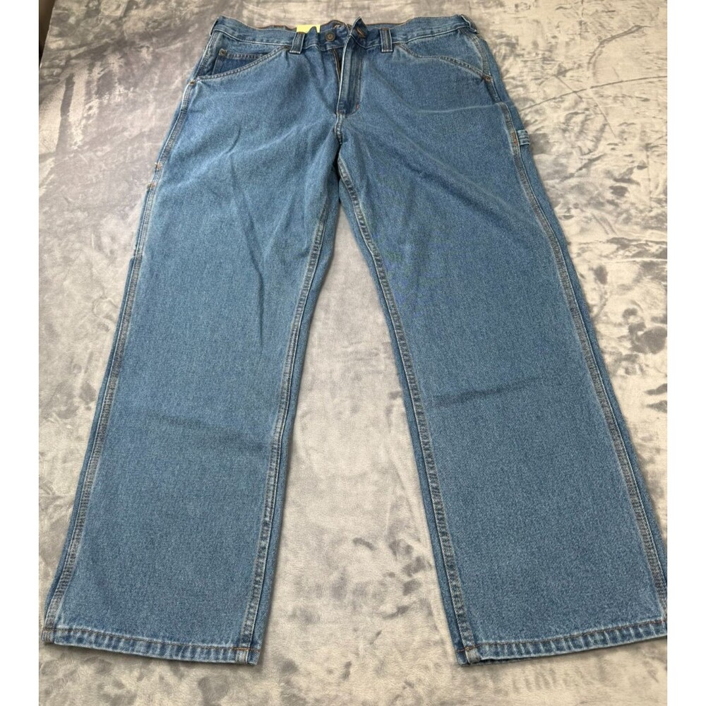 C.E. Schmidt Workwear Utility Jeans Relaxed Fit 38x30 Blue Denim Men's Pants